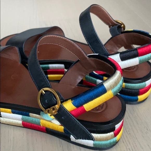 Tory Burch Platform Sandals - Picture 3 of 7